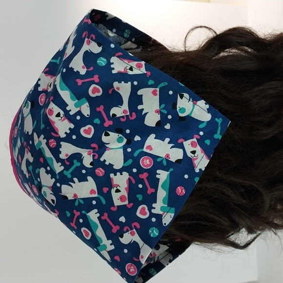 Triangle bandana head scarf - Picture 3 of 4